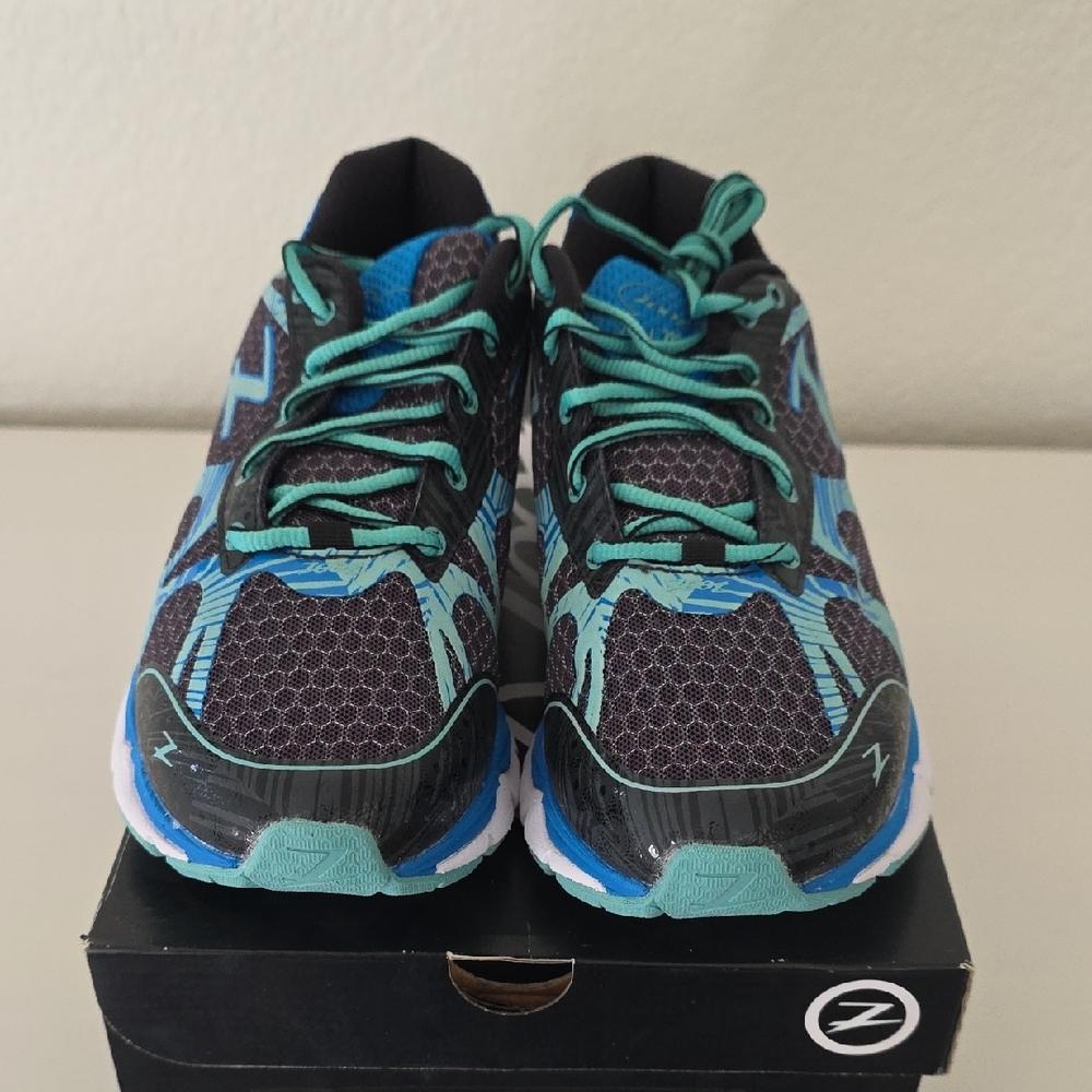 Zoot Teal and Black Athletic Shoes